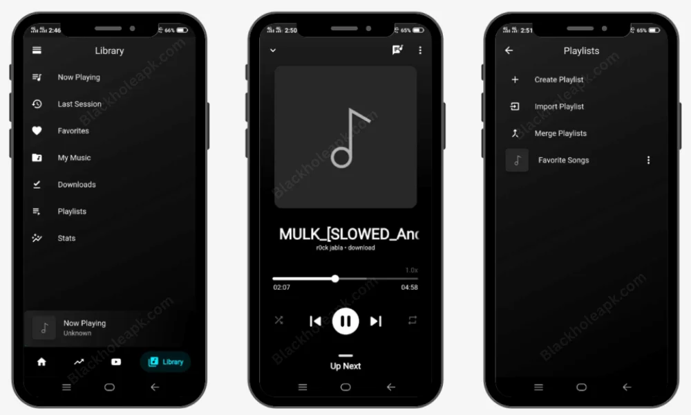 blackhole music player 